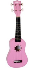 NEW Hilo SOPRANO 2500PK PINK FINISH Ukuleles MUSIC Ukulele INSTRUMENT WITH BAG