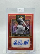 2023 Panini Three and Two Baseball Carlton Fisk Legendary Signatures /15