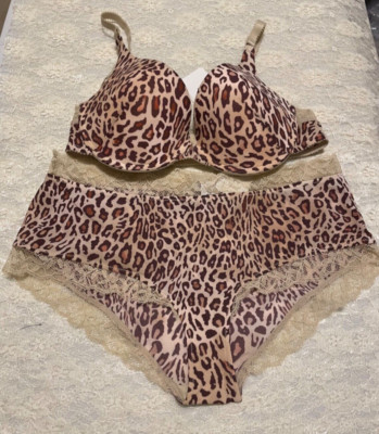 Lise Charmel Epure Feline Melody 32B XS Bra Panty Set Ombre
