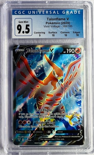 Talonflame V graded CGC 9.5 for sale on eBay