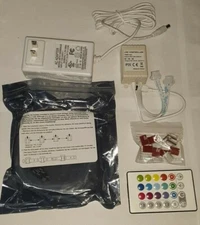 PANGTON VILLA 10M (5M x 2) FLEXIBLE RGB LED STRIP LIGHTS 16 COLORS 450lm uns nib