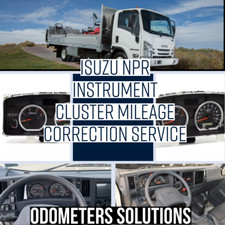 ISUZU NPR Instrument Cluster Mileage Correction Service