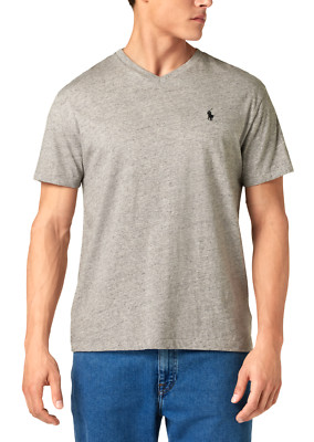 Polo Ralph Lauren Pony V Neck T-Shirt Soft Shirt Custom Slim Fit Tee Top New M