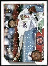 2023 Topps Holiday #H11 CJ Abrams Washington Nationals
