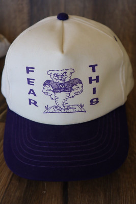 NADO BEAR FEAR THISVERY RARE  Cap Snapback Hat #23