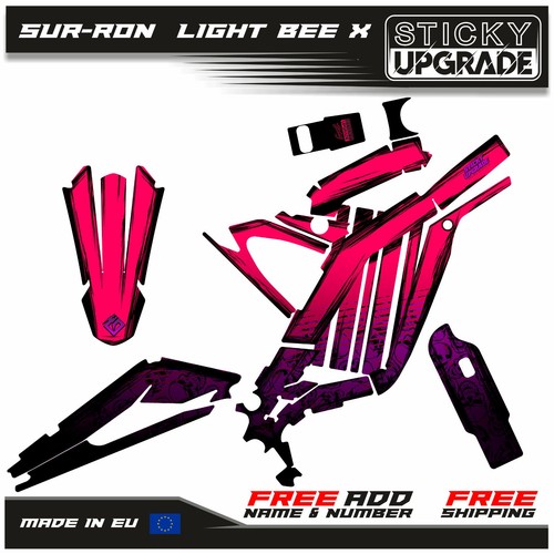 Sur-ron Light Bee Graphics Kit 21 Mil, Surron Wrap, Segway X260 Stickers, Decals - Picture 4 of 10