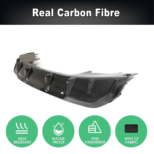 Carbon Heckdiffusor Diffusor Heckschürze Spoiler Für BMW i4 G26 M50 M Sport 21UP - Picture 6 of 12
