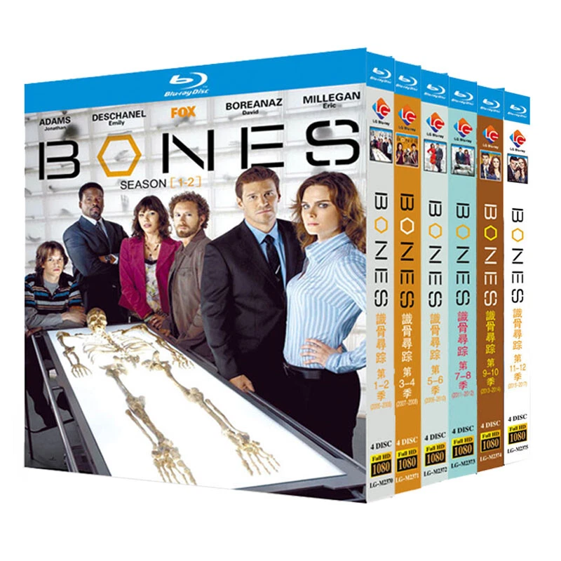  Bones - Season 7 [Blu-ray] (Region Free) : Movies & TV