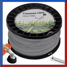 Filo Decespugliatore da 3 mm x 100 mt Quadrato Professionale per Tagliaerba Cavo