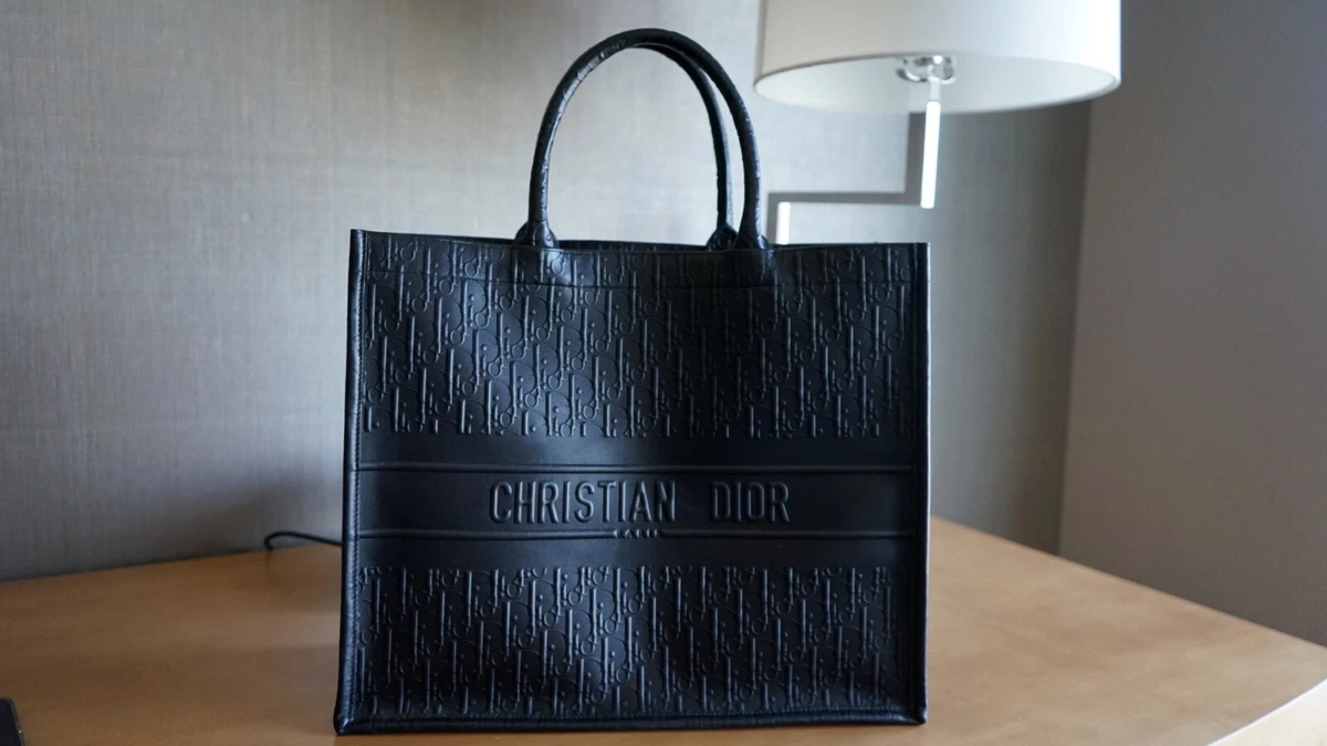 Elegant Black Crocodile Lady Dior Bag by Christian Dior