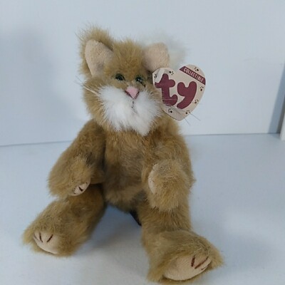 TY Attic Treasures Collection 1993 Pouncer the Cat Plush Vintage VGUC