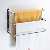 Turs Sus304 Stainless Steel Bath Towel Rack Towel Shelf 3 Tiers Towel Bars Wa... on sale Turs Sus304 Stainless Steel Bath Towel Rack Towel Shelf 3 Tiers Towel Bars Wa... on sale