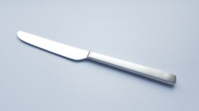 Auerhahn Tendo Menümesser, teilmattiert, 23,3 cm,Edelstahl