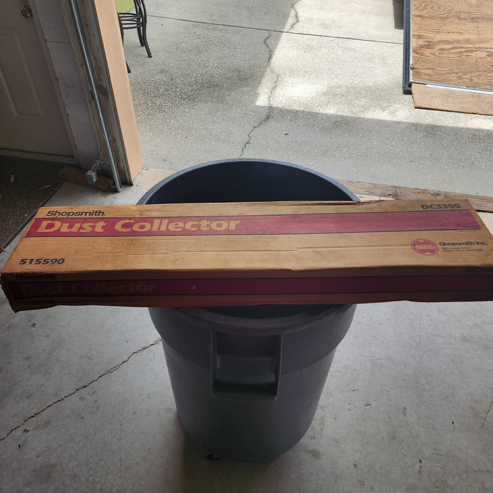 NEW! NOS VTG Shopsmith DC3300 Dust Collector + NEW! 515590 Legs eBay