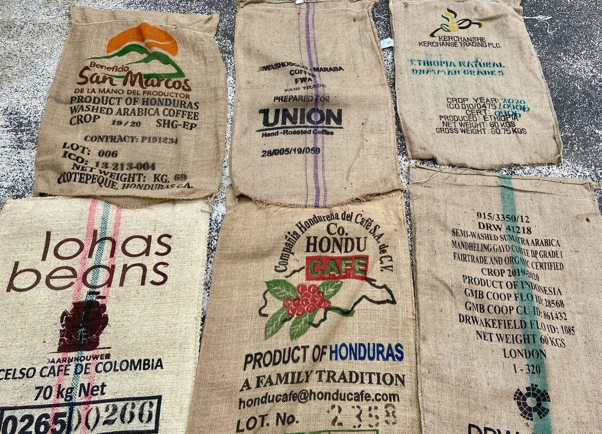 Empty jute bags hot sale