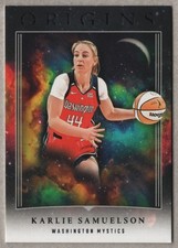 2024 Panini WNBA Origins Karlie Samuelson Base #65 - Washington Mystics