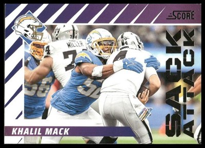 Khalil Mack 2024 Score #9 Sack Attack Los Angeles Chargers