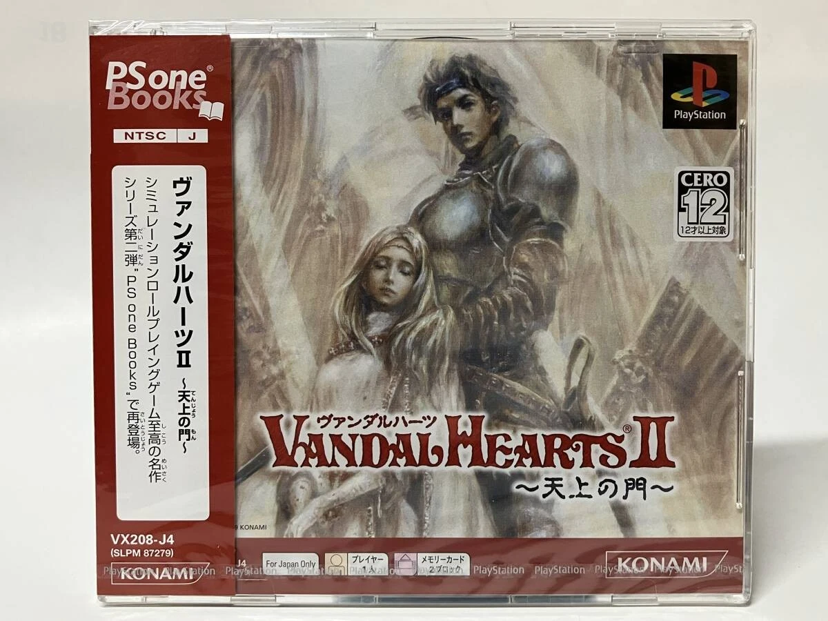 Vandal hearts 2 PlayStation 1/ps1/psone - Jeux vidéo
