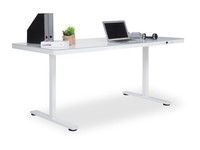 Casa Nova Schreibtisch Aluna Bht 180X73X80 Cm Weiß Winkelschreibtisch