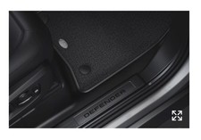L8B2130A22CD8PVJ Land Rover Defender L663 Carpet Mat Full Set Genuine Black