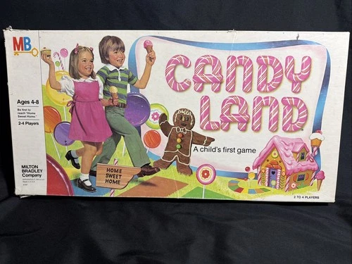 Milton Bradley Candy Land a Child's First Game, Vintage 1978 Edition Complete