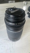 Canon EF 75-300mm f/4-5.6 III Telephoto Zoom Lens EOS DSLR Tested Clean Optics