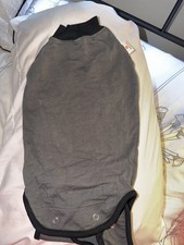 BellyGuard Recovery Suit for Dogs, Comfy Dog Surgery Suit, Gray Size small