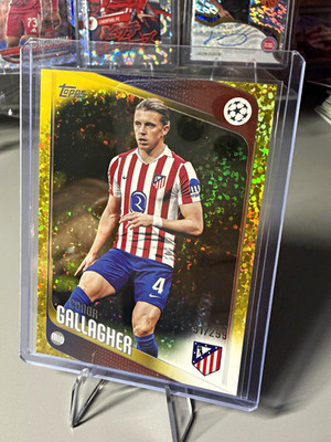 Topps UEFA Club Competitions Conor Gallagher #189 Atlético Madrid 37/299 Gold