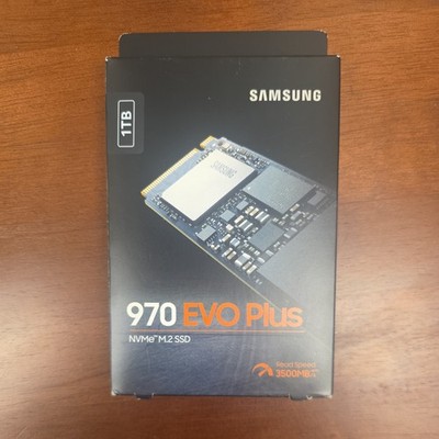 Samsung 970 EVO Plus 1TB M.2 NVMe Internal SSD - (MZ-V7S1T0B/AM