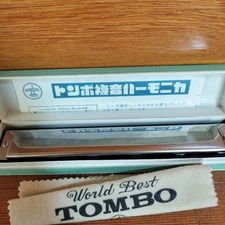 TOMBO Dragonfly Harmonica Plastic Body w/ Case Used EEE