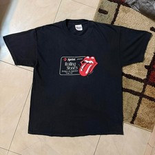 Vintage 1997 Rolling Stones Bridges To Babylon Tour T-Shirt Sprint ADULT L