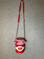 Hot Topic Bioworld Strawberry Jam Crossbody Purse Red