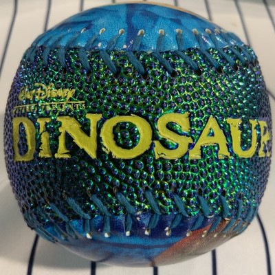 Walt Disney Presents Dinosaur Iridescent Dino Skin Souvenir Softball Ball