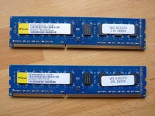 Elixir DDR3 8GB (2x4GB) 1333 MHz PC3-10600 Desktop RAM Modul - Gebraucht