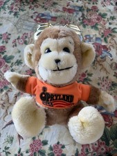 Dakin Rascal MONKEY Plush Opryland Orange Shirt 1977