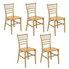 Gold Resin Children's Chiavari Chair- 5 Chair Bundle by Chivari