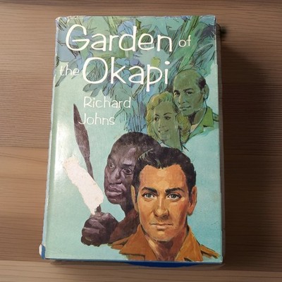 Garden of the Okapi Richard Johns 1968 Vintage Hardcover HCDJ Book