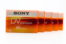 Sony DVM60PR4 MiniDV Premium Digital Video Cassette Tape 5 Pack - Brand New