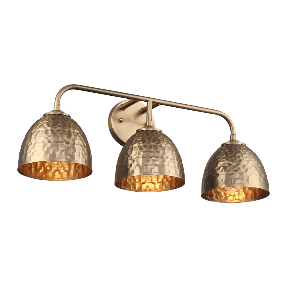 Golden Lighting 6950-BA3 MBS Shepard 3 Light 25"W Vanity Light - Modern Brass / - Image 4 of 4