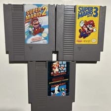 Nintendo NES Super Mario 1-2-3-tested -All Working