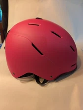 Outdoor Master Women's Large Pink Emerald Ski Outdoor Sports Helmet New