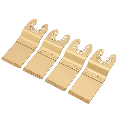 4pcs Diamond Oscillating Saw Blades 1,3 Zoll Carbid Multitool für