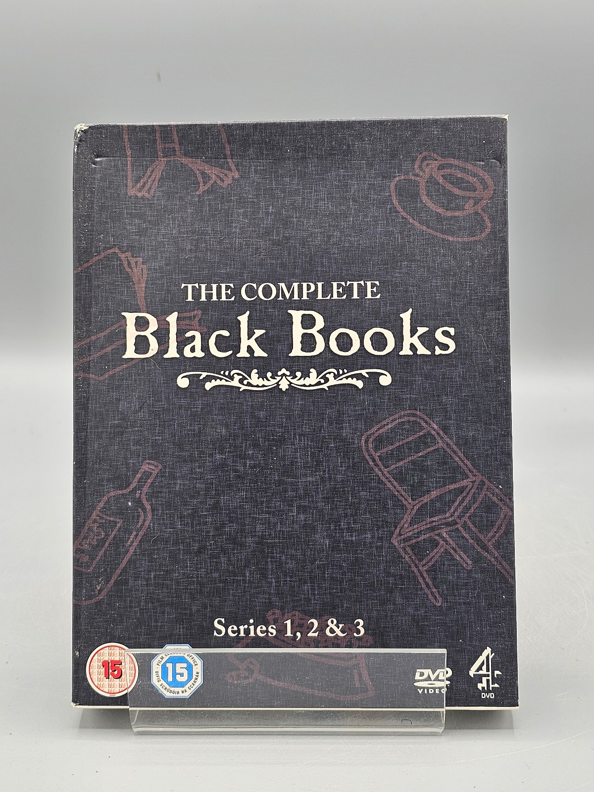 Black Books Series 1-3 DVD (2006) Bill Bailey, Dylan Moran - Cult British Comedy