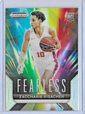 Zaccharie Risacher - 2024 Panini Prizm Draft Picks - #11 Fearless - Silver Prizm
