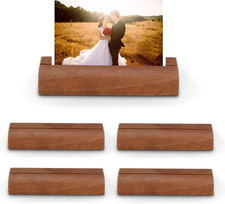 5er Pack Holz Kartenhalter, Tischkartenhalter Holz Menükartenhalter Für Tischpla