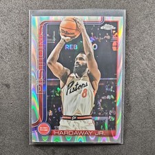 2025-26 Topps Chrome Tim Hardaway Jr. #7 Detroit Pistons NBA Basketball Card