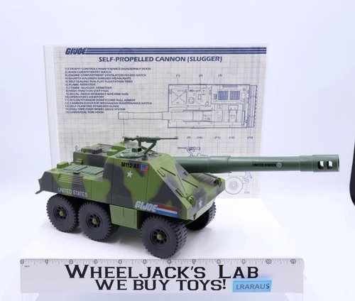 Slugger Tank 100% Complete G.I. Joe 1984 Hasbro Vintage Vehicle Action Figure
