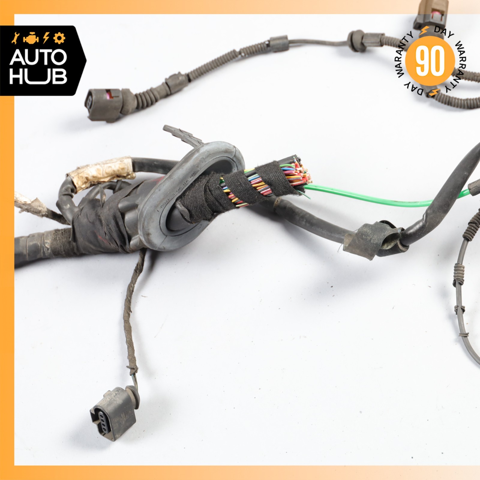 2005 Bentley Continental GT Engine Bay Fuse Box Right Wiring Harness Cut OEM