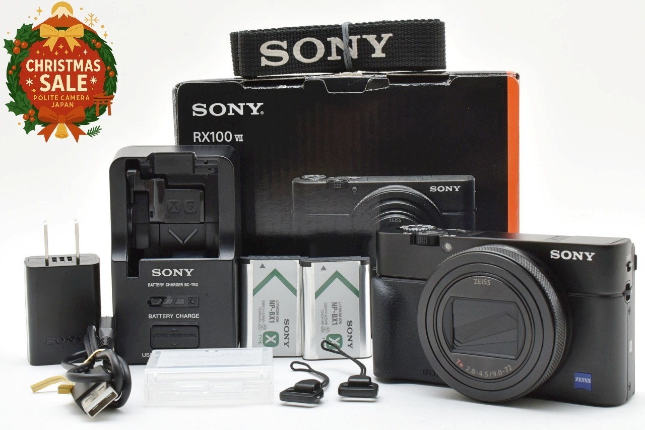 [Christmas Sale] SONY Cyber-Shot RX100 VII DSC-RX100M7 Digital Camera Gift JAPAN