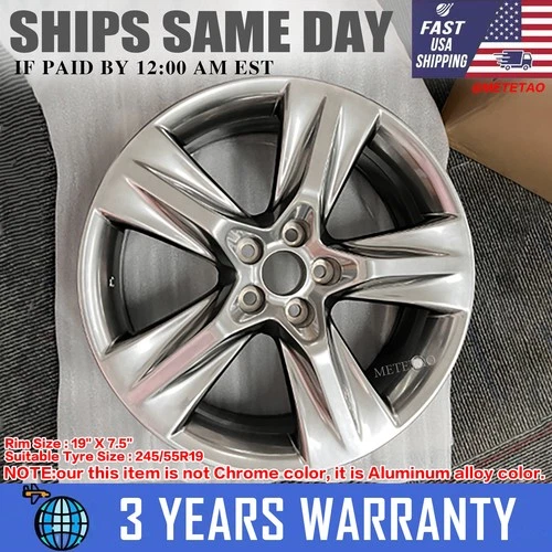 NEW Wheel Rim For 2014-2019 Toyota Highlander 19x7.5 Alloy Rim